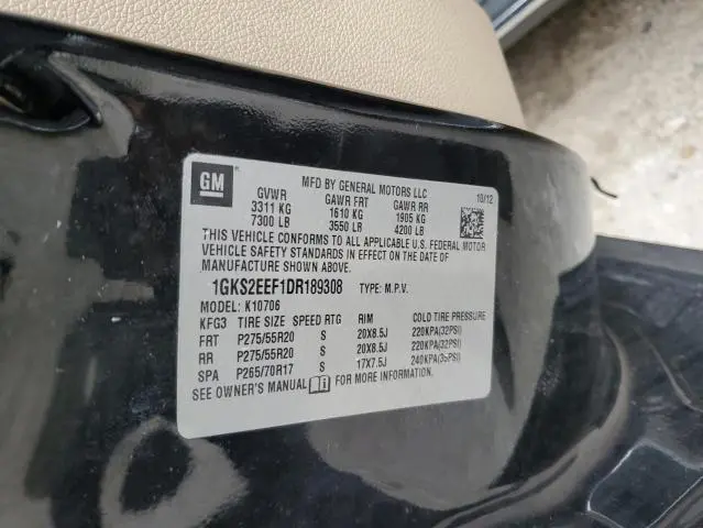 2013 GMC YUKON DENALI  