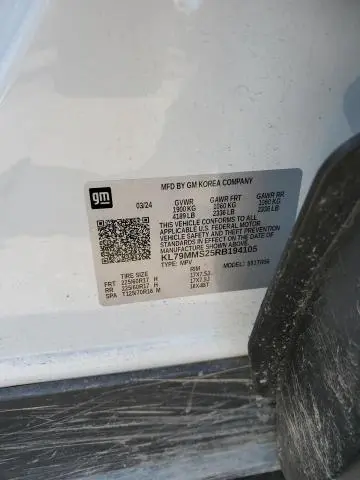 2024 CHEVROLET TRAILBLAZER LS  