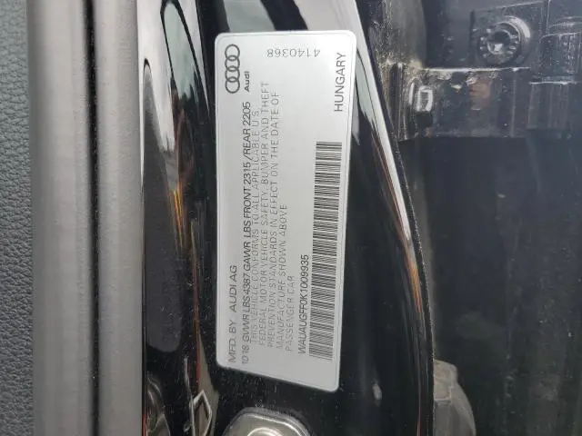 2019 AUDI A3 PREMIUM