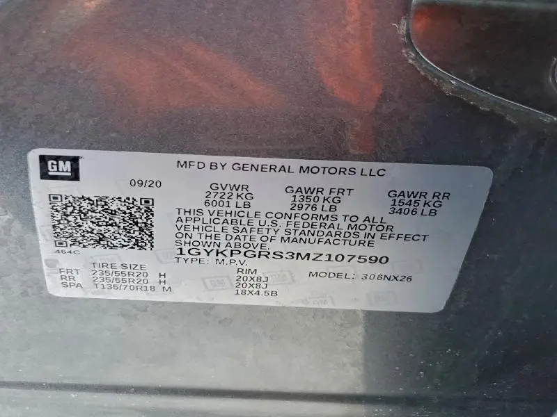 2021 CADILLAC XT6 SPORT  