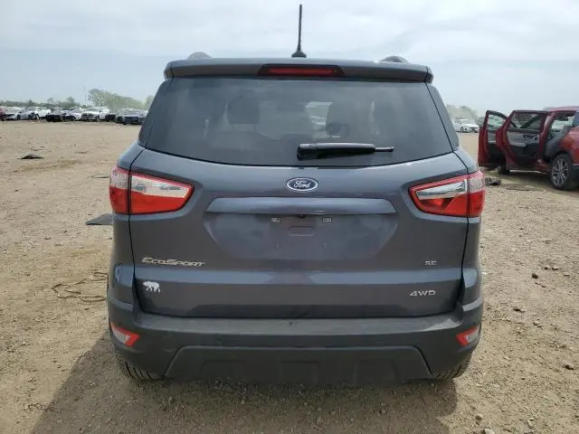 2020 FORD ECOSPORT SE  