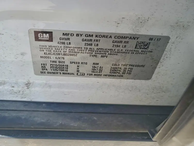 2018 BUICK ENCORE ESSENCE  