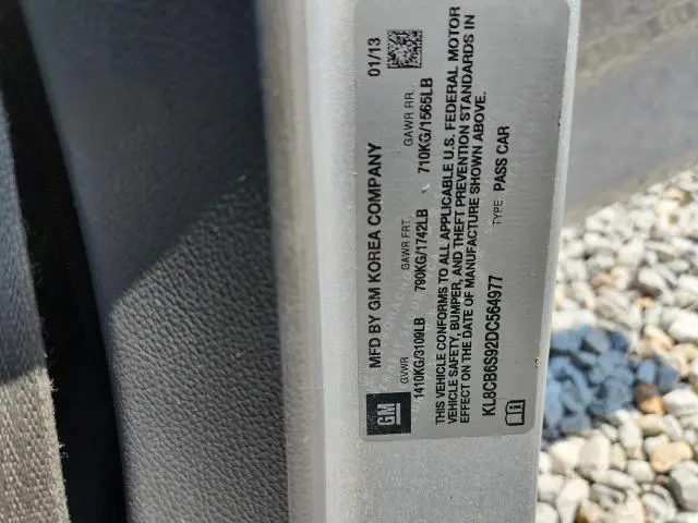 2013 CHEVROLET SPARK LS  
