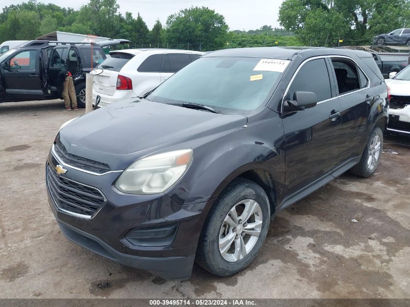 2016 CHEVROLET EQUINOX LS