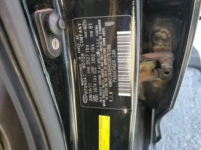 2012 HYUNDAI ACCENT GLS