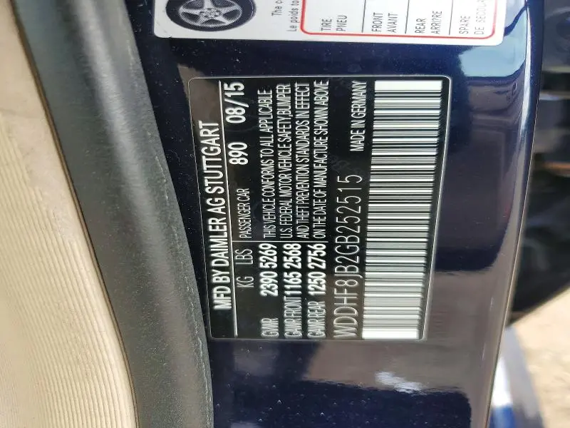 2016 MERCEDES-BENZ E 350 4MATIC  