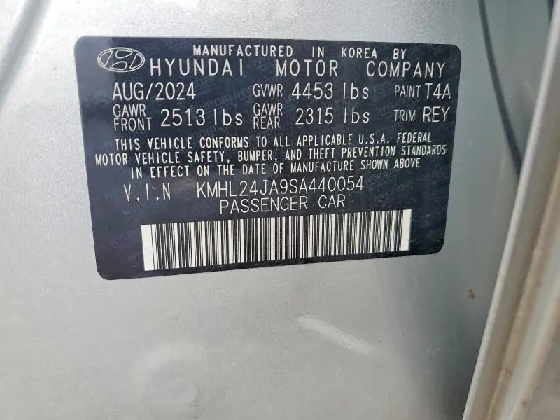 2025 HYUNDAI SONATA SE  