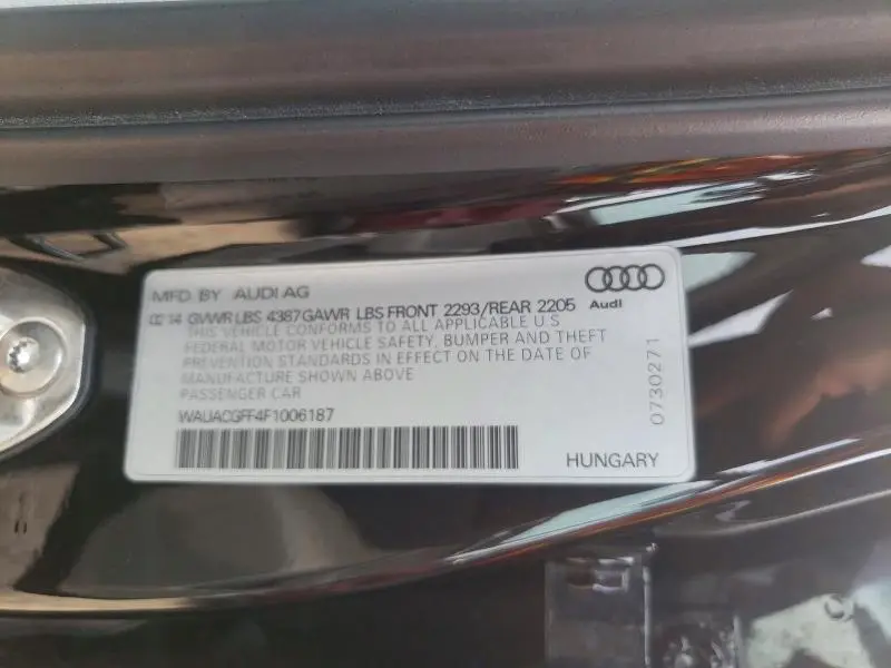 2015 AUDI A3 PREMIUM  