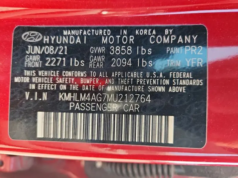 2021 HYUNDAI ELANTRA SEL  