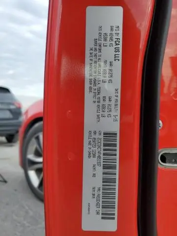2015 DODGE CHARGER R/T  