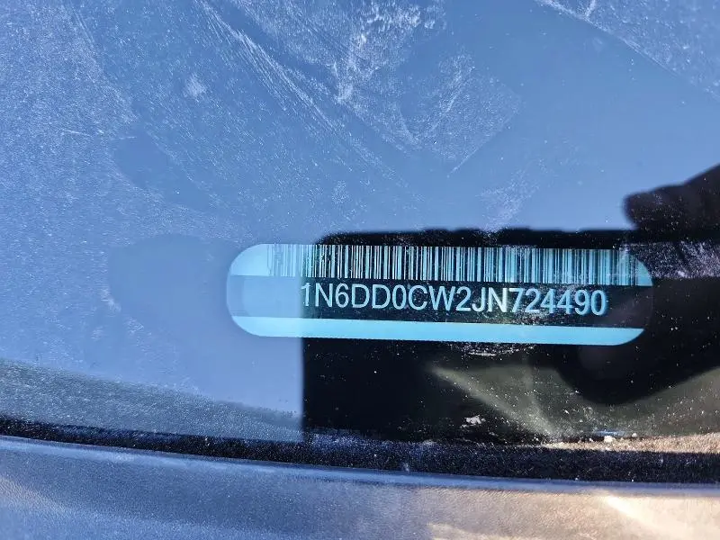2018 NISSAN FRONTIER SV V6  