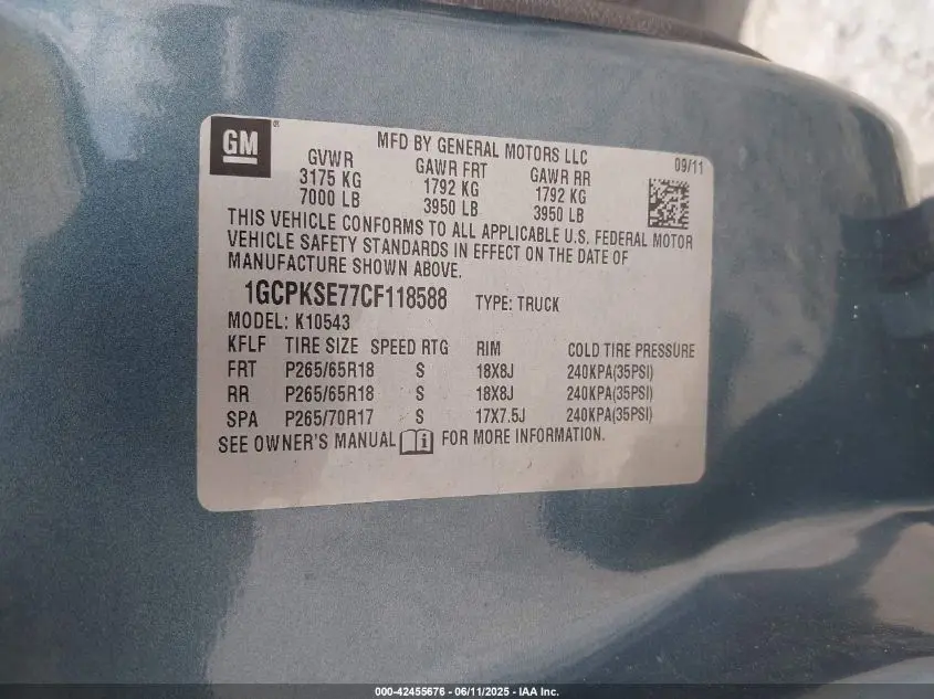 2012 CHEVROLET SILVERADO 1500 LT