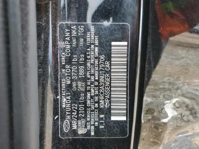 2022 HYUNDAI VENUE SEL  