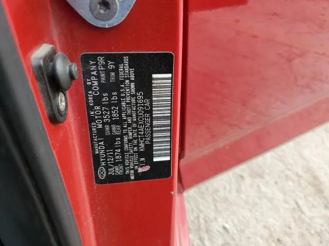 2012 HYUNDAI ACCENT GLS  
