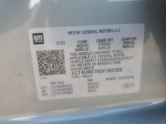 2025 GMC SIERRA K2500 DENALI  