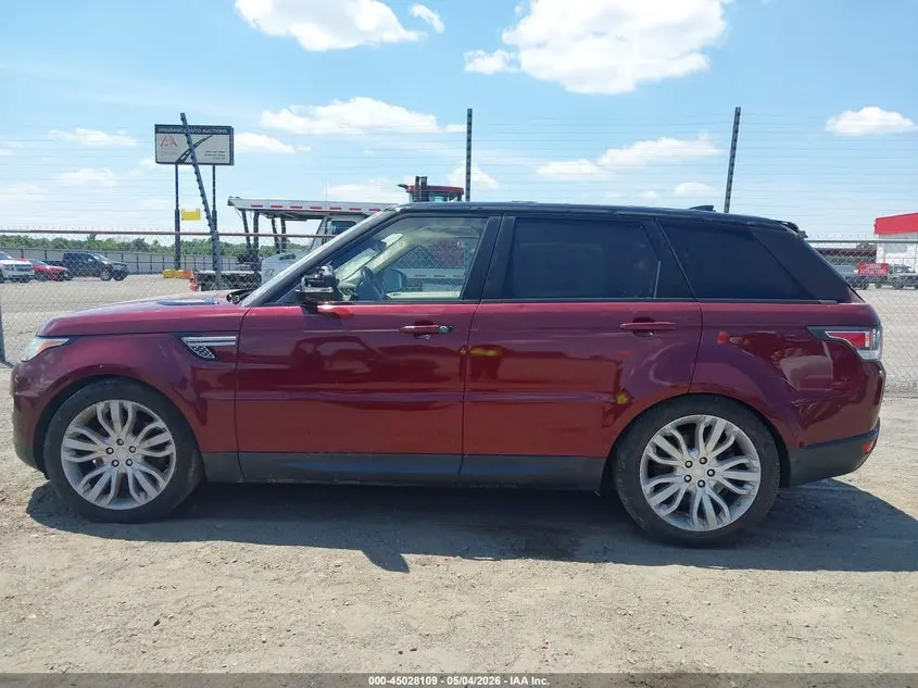 2017 LAND ROVER RANGE ROVER SPORT 3.0L V6 SUPERCHARGED HSE