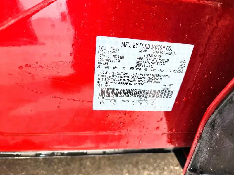 2023 FORD EDGE SEL  