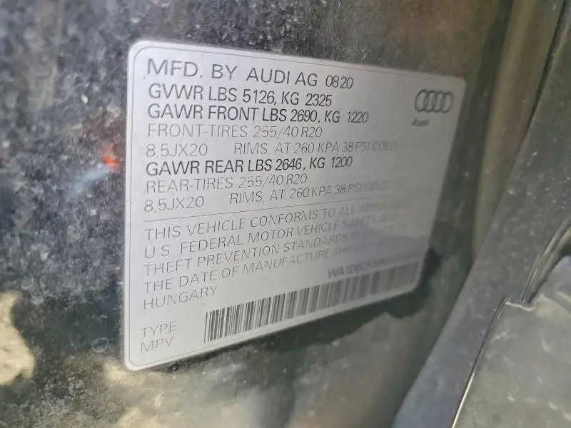 2021 AUDI Q3 PREMIUM S LINE 45  