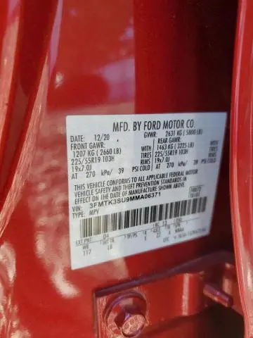 2021 FORD MUSTANG MACH-E PREMIUM