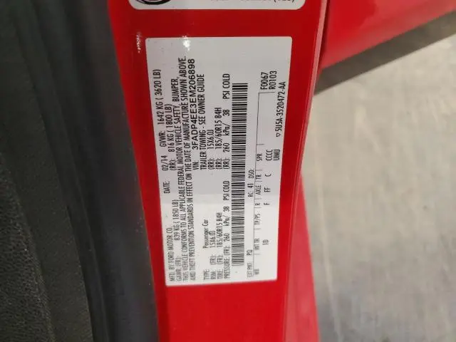 2014 FORD FIESTA SE  