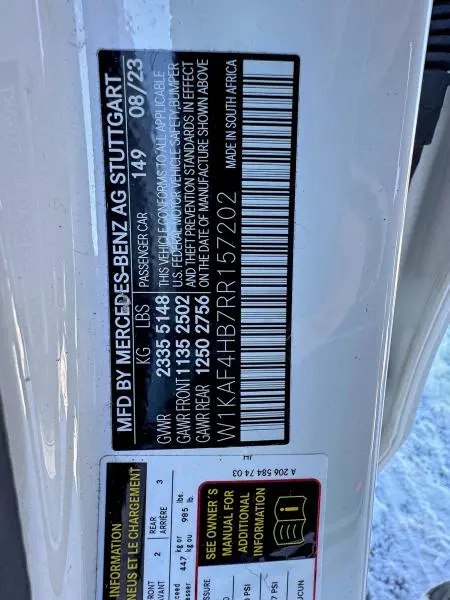 2024 MERCEDES-BENZ C 300 4MATIC  