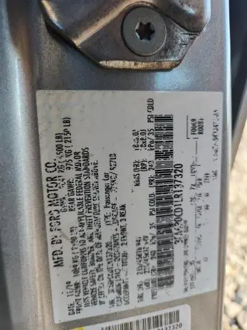 2020 FORD FUSION SEL  