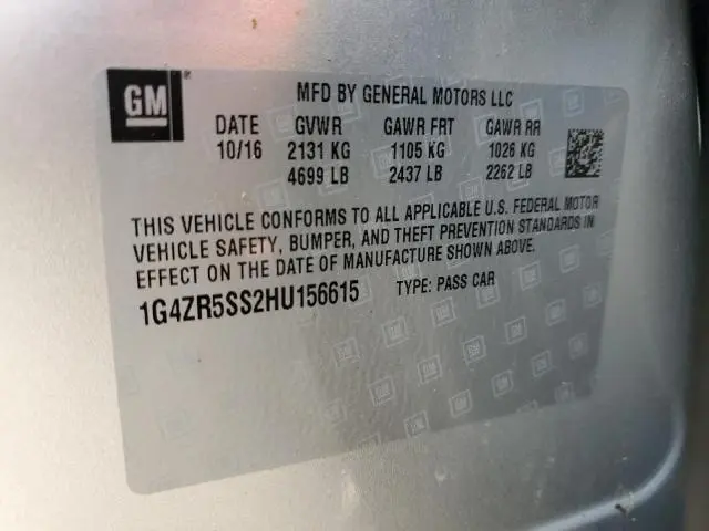 2017 BUICK LACROSSE PREMIUM  