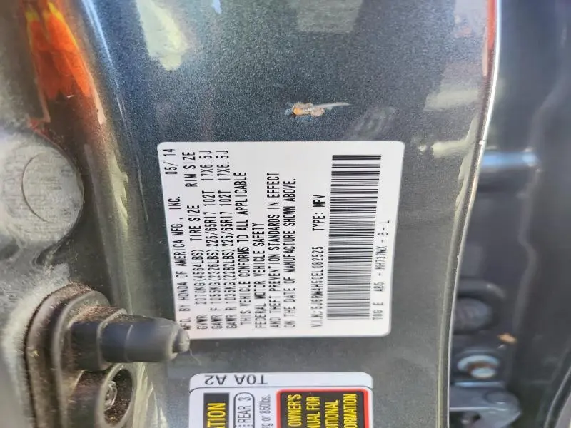 2014 HONDA CR-V EX  