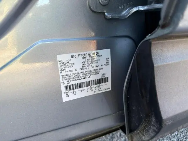 2020 FORD EDGE SEL  