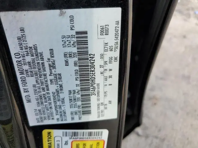 2014 FORD FUSION SE  