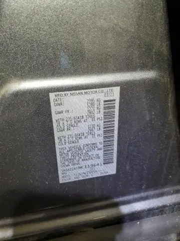 2021 NISSAN MURANO S  