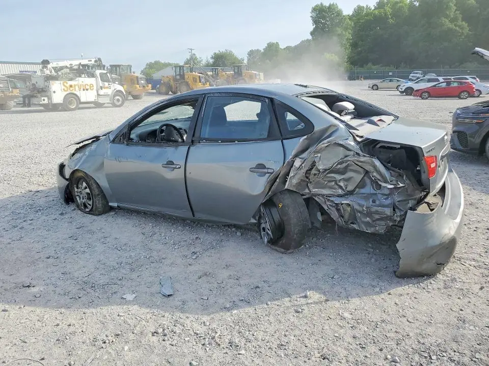 2010 HYUNDAI ELANTRA BLUE  