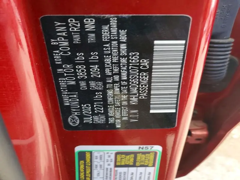 2025 HYUNDAI ELANTRA SEL SPORT  