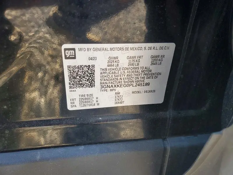 2023 CHEVROLET EQUINOX LT  