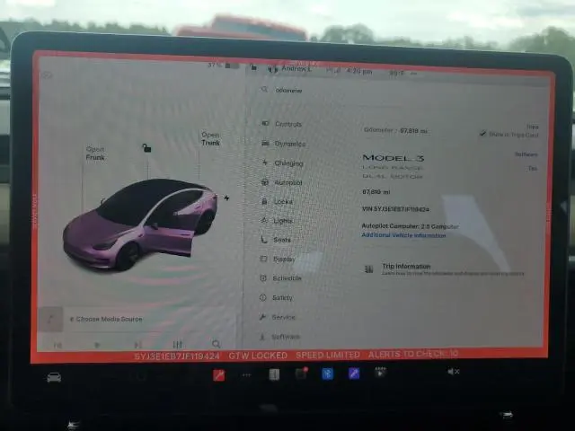 2018 TESLA MODEL 3   