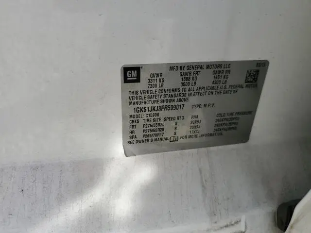 2015 GMC YUKON XL DENALI  