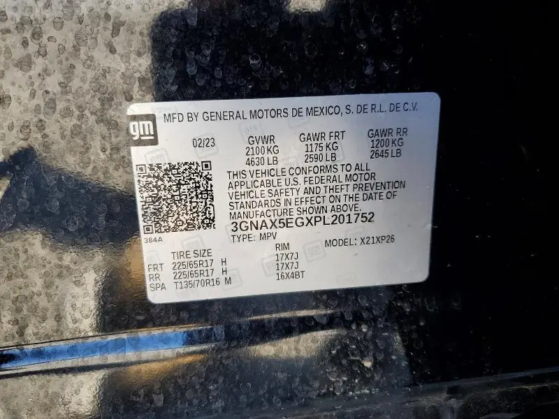 2023 CHEVROLET EQUINOX LS  