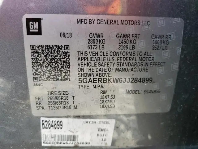 2018 BUICK ENCLAVE ESSENCE  