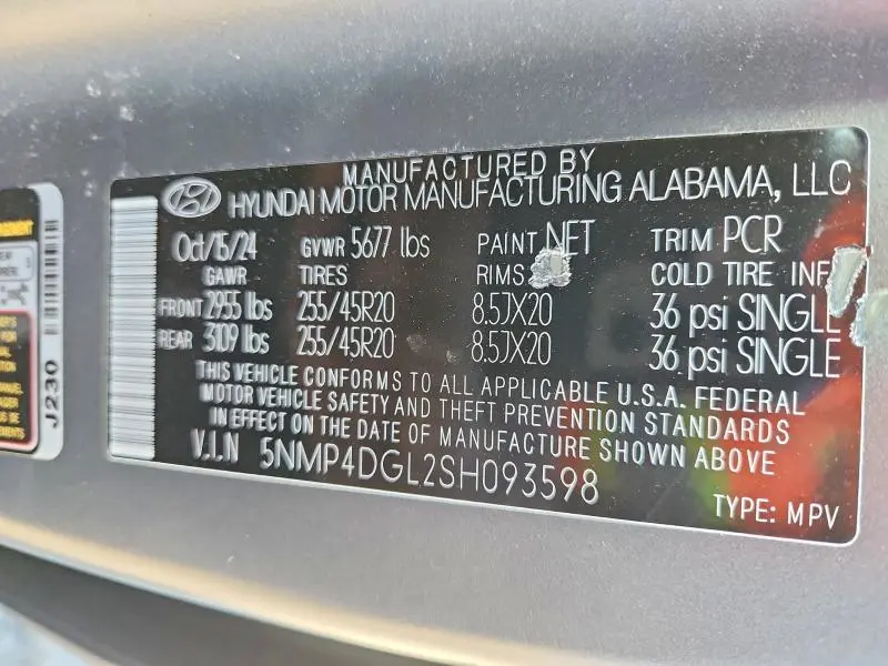 2025 HYUNDAI SANTA FE LIMITED  