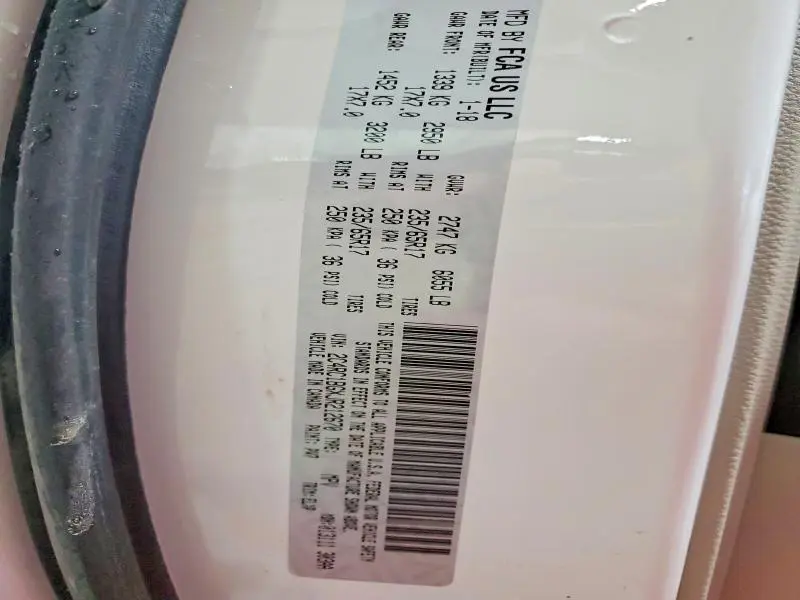 2018 CHRYSLER PACIFICA TOURING L  