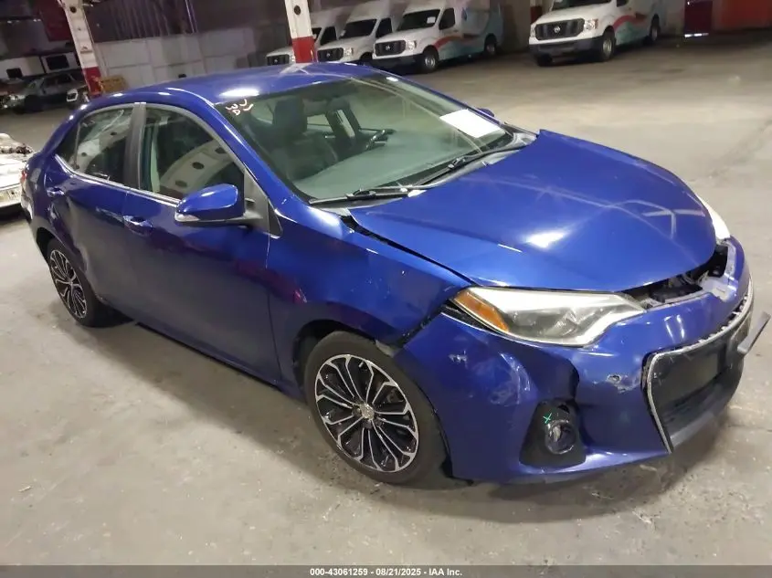 2015 TOYOTA COROLLA S PLUS