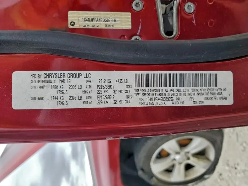 2014 JEEP PATRIOT LATITUDE  