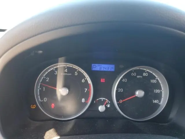 2010 HYUNDAI ACCENT BLUE  