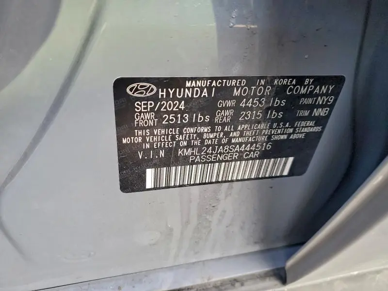 2025 HYUNDAI SONATA SE  