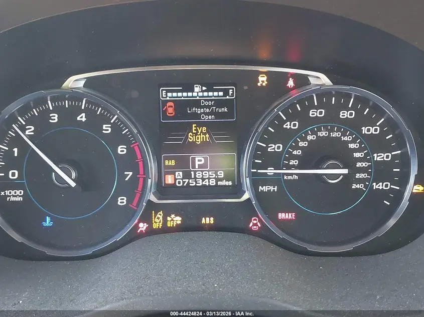 2018 SUBARU FORESTER 2.5I TOURING