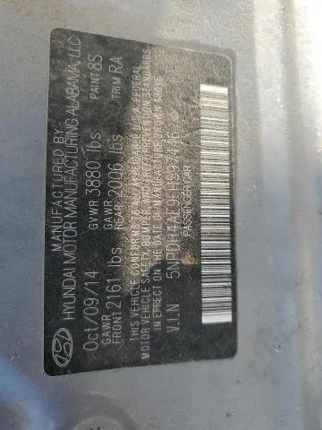 2015 HYUNDAI ELANTRA SE  