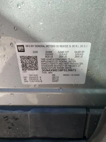 2023 CHEVROLET EQUINOX RS  