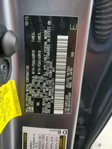 2016 LEXUS GX 460  