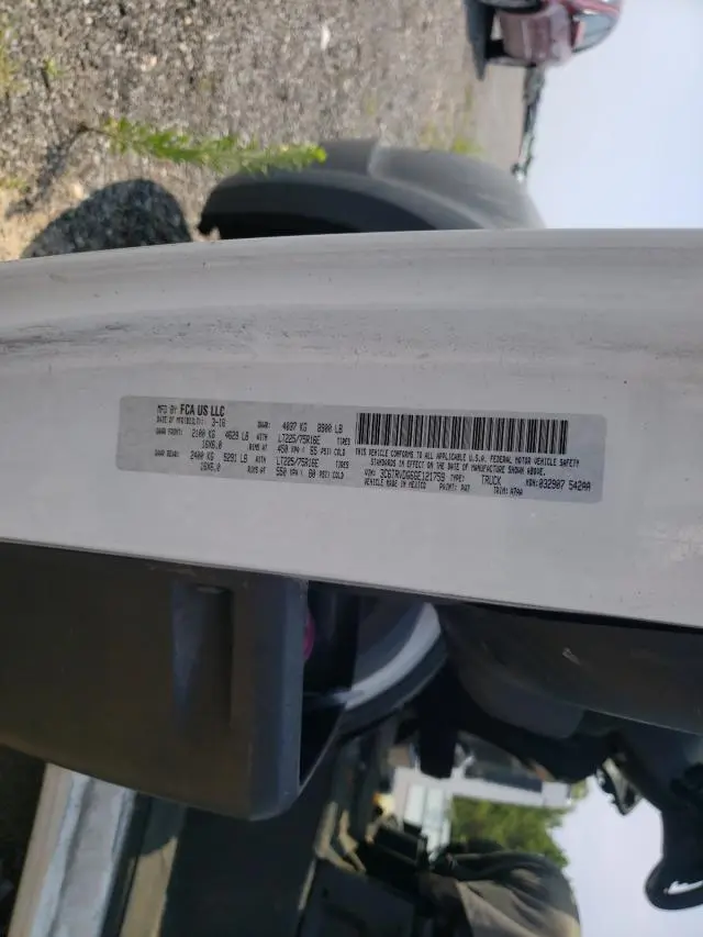 2016 RAM PROMASTER 2500 2500 HIGH  