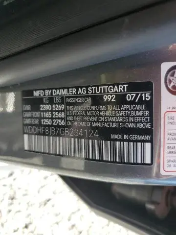 2016 MERCEDES-BENZ E 350 4MATIC  